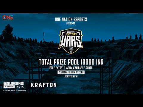 ONE NATION VICTORY WAR SEASON 3 | 10K TURNAMENT KNOCKOUT STAGE | #BLACLY #BGMI