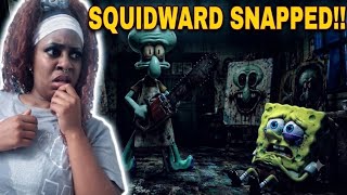 I Worked At Squidward's Art Gallery... And Things Got SCARY👀 screenshot 5