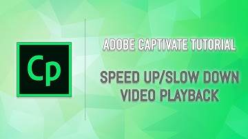 Adobe Captivate Tutorial - Speed Up/Slow Down Video Playback (Easy Javascript)