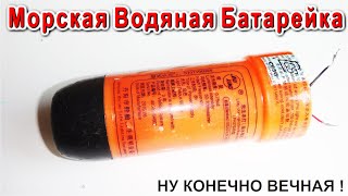 "ВЕЧНАЯ" Батарейка Морской Воды Можно ли реанимировать утонувшую электрическую батарейку системы МХМ