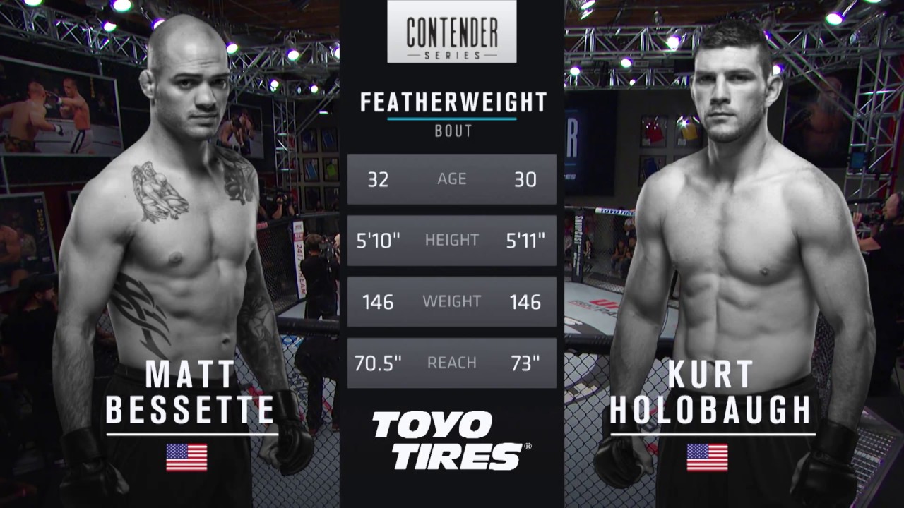 FREE FIGHT Kurt Holobaugh Delivers Constant Pressure DWCS Week 1