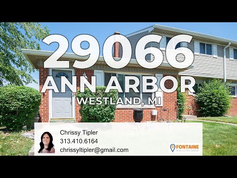 29066 Ann Arbor Trail, Westland, MI home video tour