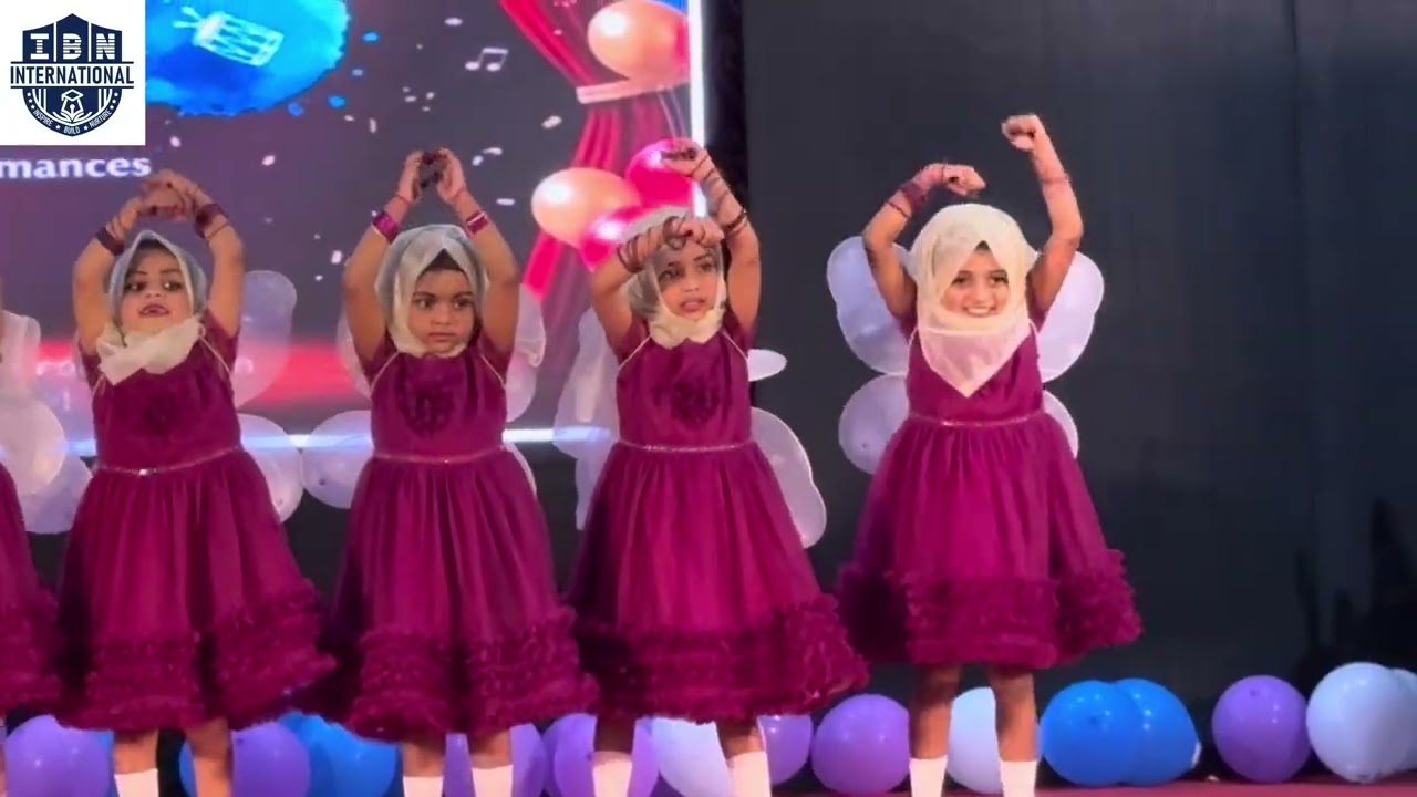 🦋 Farashathan Song | Little Stars of KG 1 | Arts Day | IBN International school 
