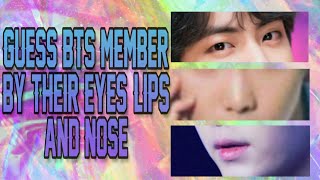 [KPOP GAMES] Guess BTS member by their Eyes, Lips, and Nose | Easy Ver screenshot 4