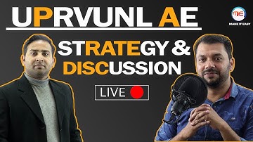 UPRVUNL- AE 2022 Live Interaction | Strategy & Discussion | Rahul Sir- Jamal Sir