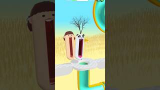 hopping heads game mostly satisfying level 11685854333!! #hoppingheadsandroid#funny #gaming #shorts
