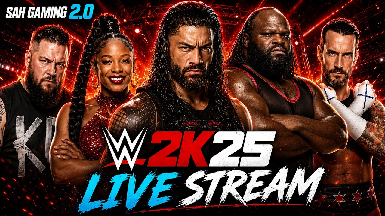 WWE 2K25 LIVE – Best Match Ever Played | Unbelievable Finish! #wwe #wrestling #wwe2k25 #shorts