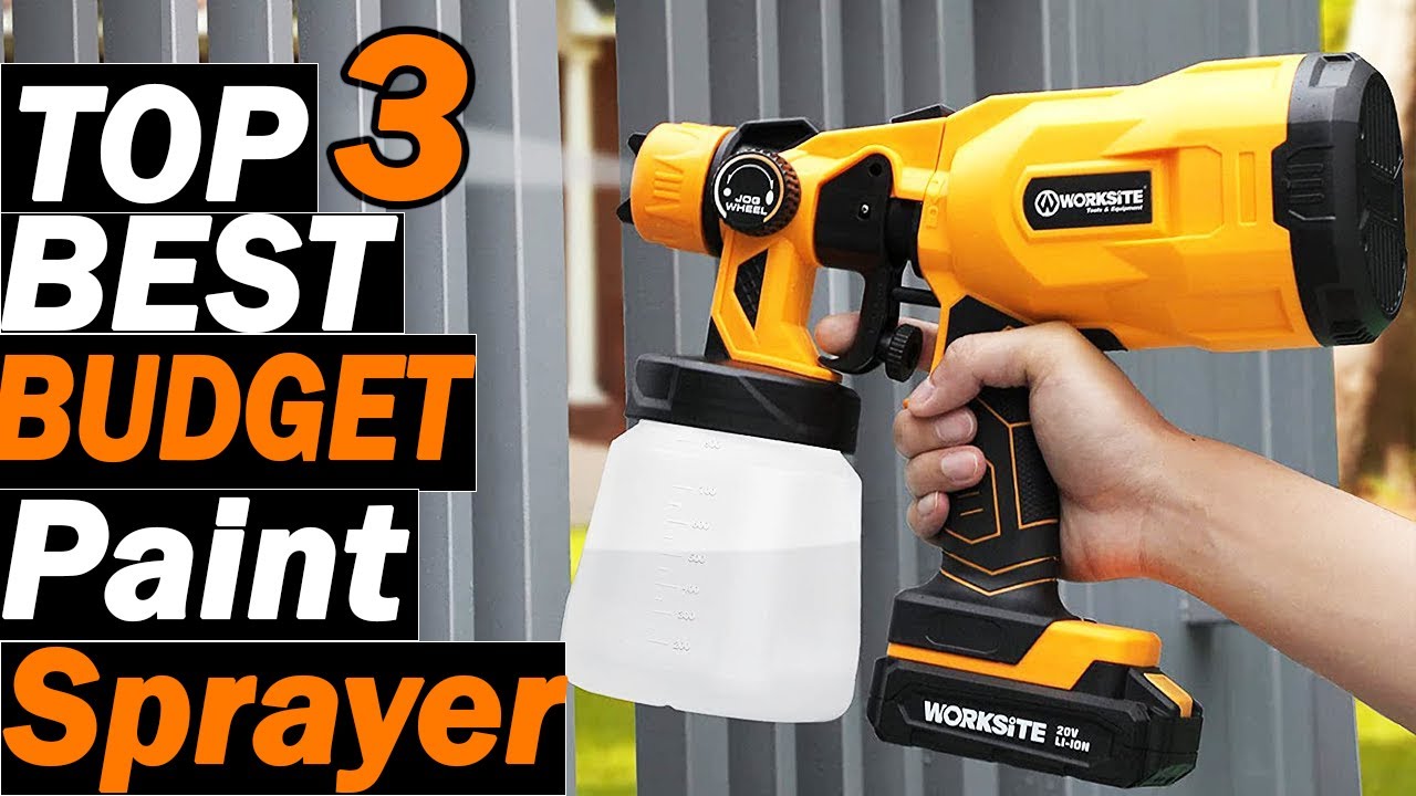 Top 3 best paint sprayer YouTube