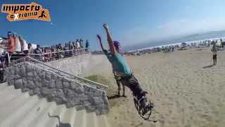 Powerbocking - 12 Step FrontFlip Beach Viña del Mar Chile