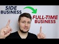 4 Tips For Running A Side Business With A Full-Time Job