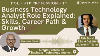Deloitte s Business Technology Analyst Role Explained Skills Career Path NIT Surat Alum KTP-11