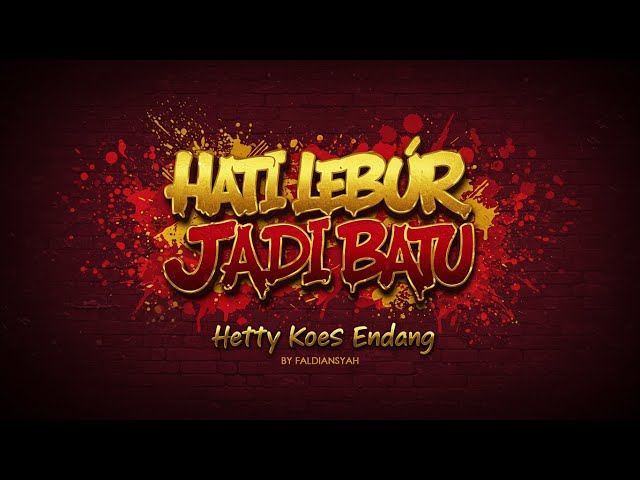 Hetty Koes Endang - Heart melts into dust | Cover - YouTube