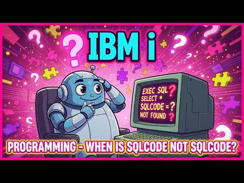 AS400 SQL RPG Programming - When is SQLCODE not SQLCODE?