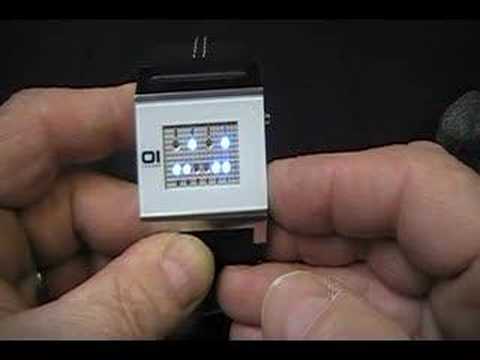 01 THE ONE - KERALA TRANCE Binary LED Watch / LEDWATCHSTOP