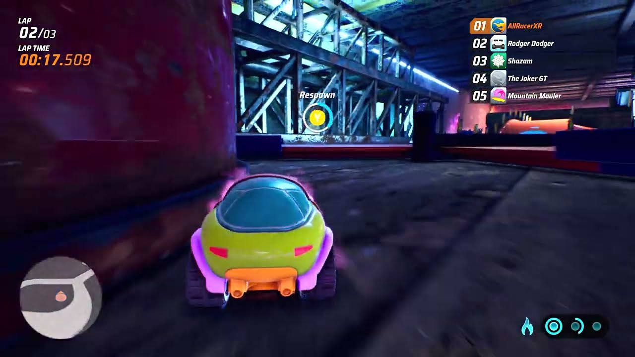 Hot Wheels Unleashed - Donatello gameplay in Attic Troubles