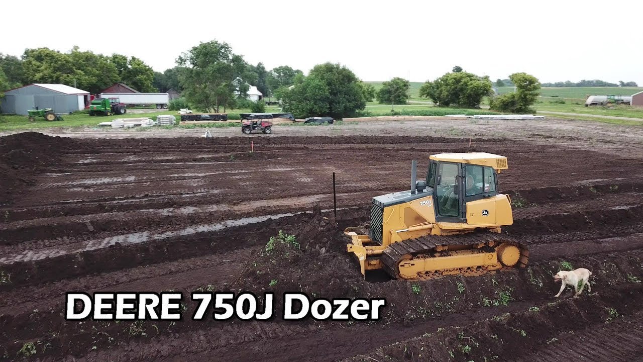 New pole barn building pad YouTube