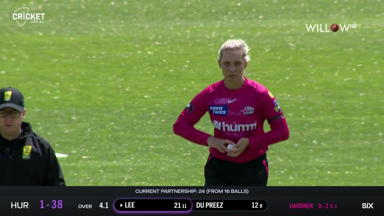 Ashleigh Gardner 4 wickets vs Hobart Hurricanes Women