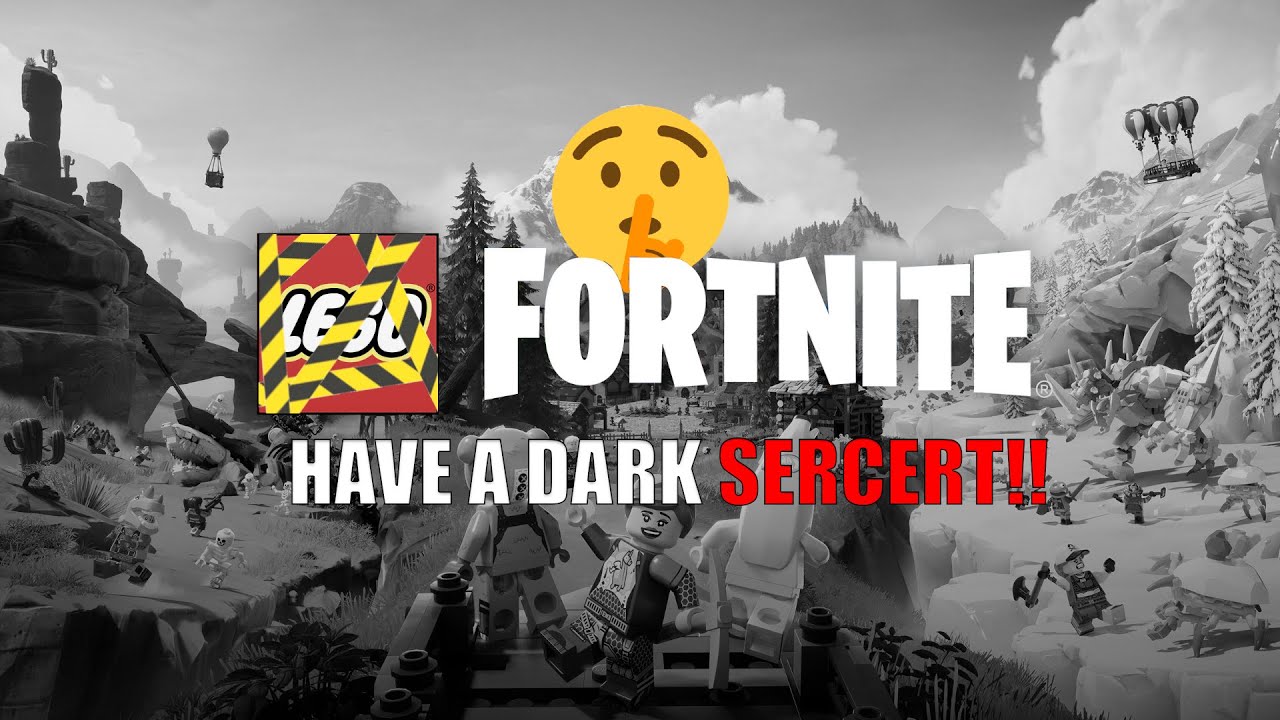 WHAT IS LEGO FORTNITES FURUTRE HIDING! - YouTube
