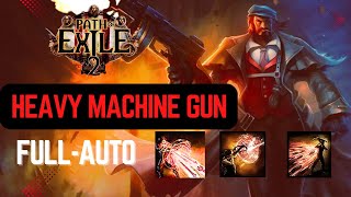 [ POE2 ] 0.3  Heavy Machine Gun Build. Full-auto justice! [ Witch Hunter ] screenshot 4