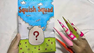 🍀Paper diy🍀 Squish Squad Blind Bag 블라인드백 | ASMR Paper Craft #diy #paper #papercraft #asmr