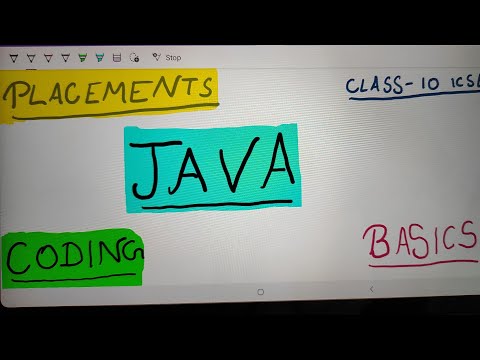 JAVA PROGRAMMING NOTES BASICS OF JAVA ICSE CLASS 10 CODING