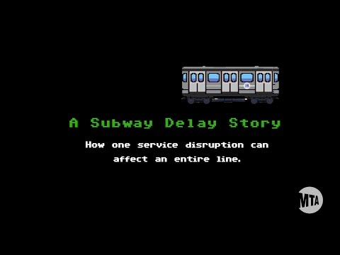 How Delaying A Subway Train Fixes A Subway Delay