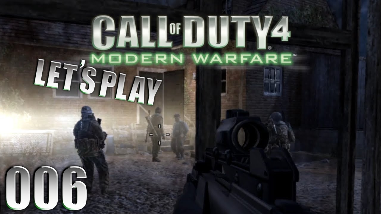 Call of Duty 4 - Part 6 - Hunted - (Let's Play / Walkthrough / Gameplay)