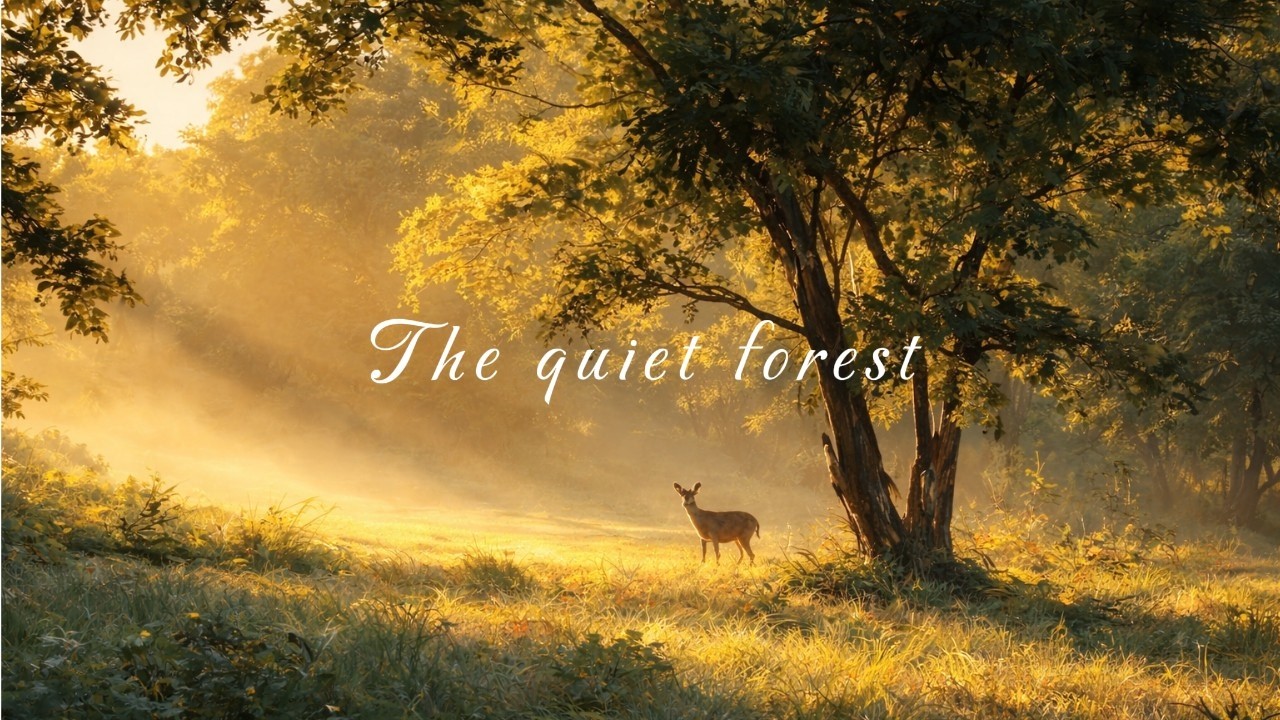 The quiet forest | Piano playlist for reading, studying & relaxing