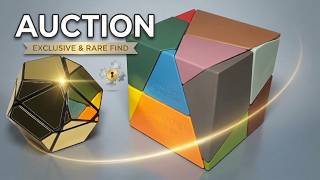 14 Colour Golden Cube & Golden Dodecahedron auctions