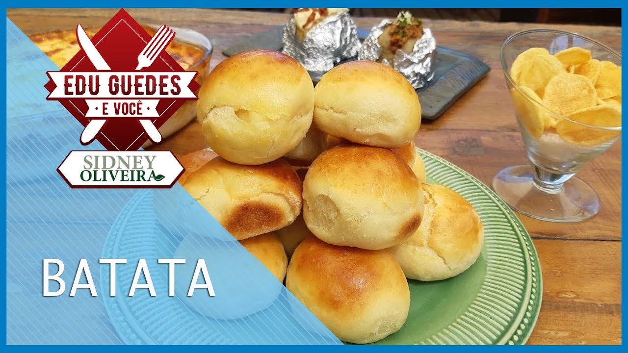 Edu Guedes ensina a preparar receitas com batata