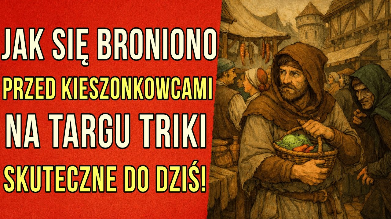 Jak się broniono przed kieszonkowcami na targu: triki skuteczne do dziś!
