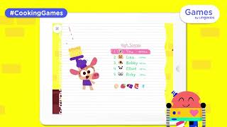 Kochspiele für Kinder 🧑‍🍳 | Interaktive Spiele von Lingokids screenshot 1