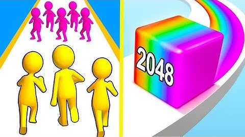 Join Clash 3D vs Jelly Run 2048 - Funny Challenge part 2