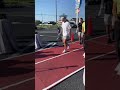 女子100m日本記録保持者福島さんと50m対決！！