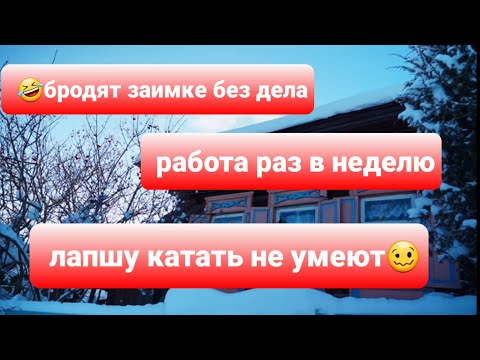 ЗАИМКА НА УРАЛЕ, деревенские БЕЗДЕЛЬНИКИ,Катя-неумеха