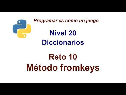 Python - Level 20 - Challenge 10 - fromkeys Method