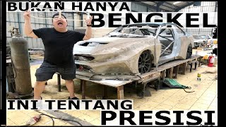 Grebek bengkel JS Garage, cara bikin body kit, REAL DRY CARBON, alatnya canggih semua!!! screenshot 4