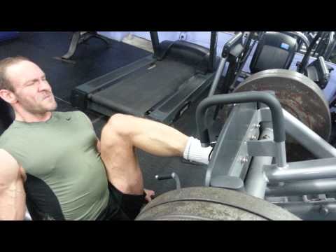 How to do Unilateral leg presses to restore posture