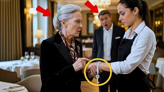 Billionaire Grandma Notices Waitress's Bracelet-What She Finds Out Shocks Everyone..