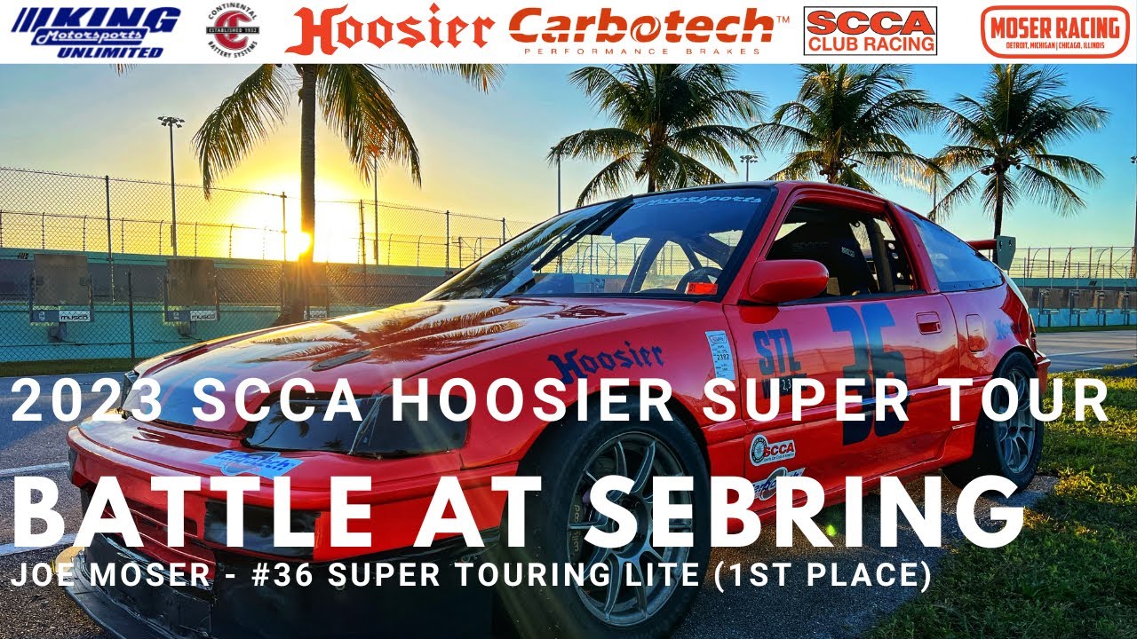2023 SCCA Super Tour - Sebring - J. Moser (#36 STL)