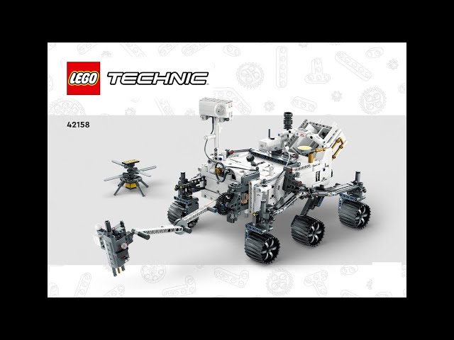 LEGO Instructions | Technic | 42158 | NASA Mars Rover Perseverance