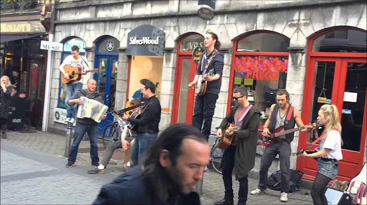 Busking in Galway   You Cant Always Get What You W...
