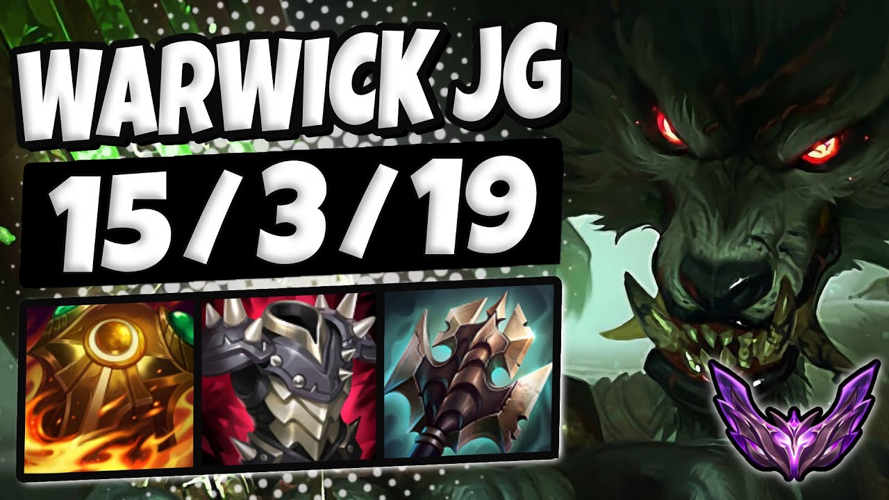 Warwick Jungle vs Elise [ OTP ] Lol Korea Master Patch 12.18 ✅