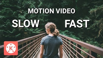 How To Make Slow Fast Motion Video Editing Tutorial on Kinemaster pro app