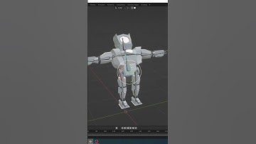 Robot rig in blender .#algorithm #blender3d #foryou #subscribe  #like #robot #algorithms #tutorial