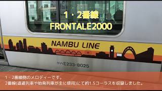 JR南武線 武蔵中原駅発車メロディ