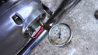 Triumph TR6 Hot tickover oil pressure, by Performance Classics.
