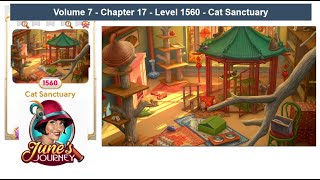 June's Journey - Volume 7 - Chapter 17 - Level 1560 - Cat Sanctuary (Complete Gameplay, in order.