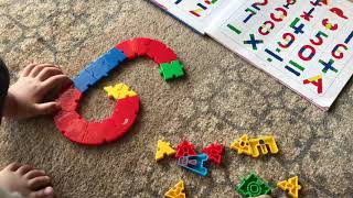 123 ABC | Creating 1 to 10 using IQ shapes puzzles | Belajar nombor | Chempaka Tuah Funtime