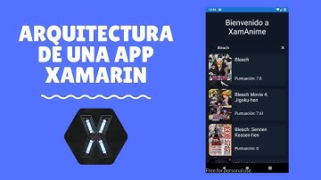 Arquitectura de una aplicación Xamarin